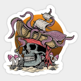 Dead Pirates Sticker